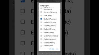 Voice text input in Huawei and Honor smartphones