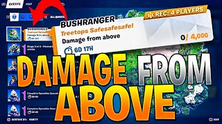 Damage From Above (Fortnite Season 5 Week 4 LEGENDARY Quest Guide)