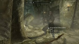 Skyrim Farkas keeps talking to me