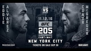 Watch UFC 205 McGregor vs Alvarez Fight Preview