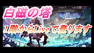 FFBE幻影戦争　白磁の塔　Liveで登ります！