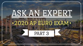AP Euro 2020 DBQ - Are there any strategies for the contextualization point? (Ask an Expert, Part 3)