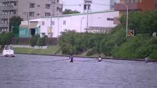 第55回全日本新人選手権大会　Ｍ1Ｘ　№49　敗復Ａ組　同志社大学　2014