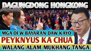 CHUA NAGMUKHANG TANGA | ININSULTO ANG MGA OFW | MGA BAYARAN DAW KAYO NA MGA OFW?