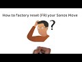 Factory Reset your Sonos Move