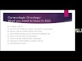 Gynecologic Oncology: What You Need to Know in 2022?