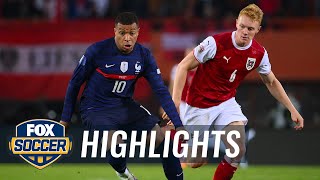 Austria vs. France Highlights | UEFA Nations League | FOX SOCCER
