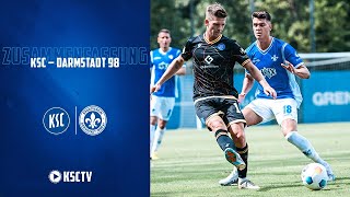 Testspielhöhepunkte KSC - SV Darmstadt 98