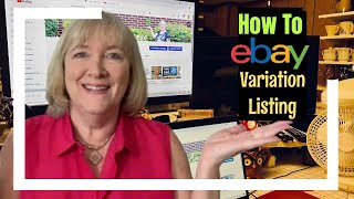 How to Create ebay Variations Listings Step by Step Tutorial | ebay ReSeller