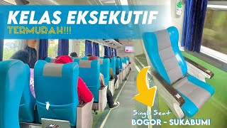 TIKET KERETA EKSEKUTIF MAHAL❓️ COBAIN KERETA INI AJA‼️ Opsi Tercepat Bogor ke Sukabumi