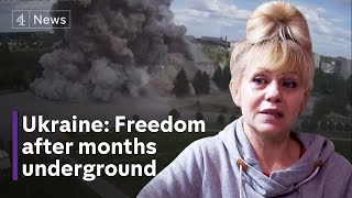 Ukraine Russia war: Kharkiv residents finally leave metro station after months