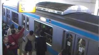 京浜東北・根岸線 209系ラストラン 大船駅最後の発車 2010/01/24撮影