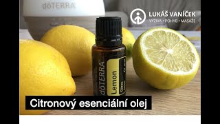 Esenciální olej - Citrón - Lukáš Vaníček