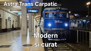 Călătorie cu cel mai modern și confortabil tren privat Astra Trans Carpatic de la Arad la Timisoara