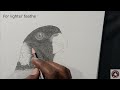 Bird Drawing - Different shades of lead