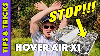 Learn the new Hover Air X1 Emergency Stop Hand Gesture!