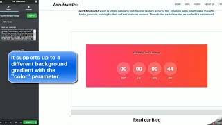 Fancy Countdown plugin for WordPress