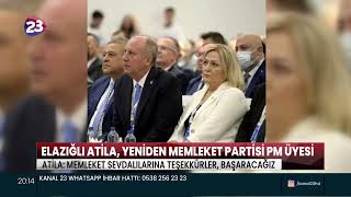 ELAZIĞLI İŞ ADAMI EŞBER ATİLA, YENİDEN MEMLEKET PARTİSİ’NİN PARTİ MECLİS ÜYELİĞİNE SEÇİLDİ