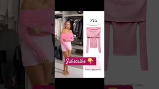 Zara try on haul dresses 2024 #youtubeshorts #trending2024 #ytshortsvideo #shorts2024