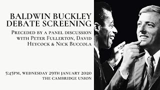 Baldwin Buckley Debate | Panel | Cambridge Union