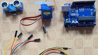 Membuat dispenser galon otomatis dengan Arduino Uno menggunakan sensor ultrasonik\u0026Servo | Project DT