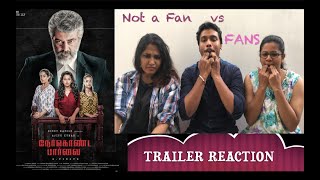Nerkonda Paarvai Trailer Reaction by Malayali Fans vs Non-Fan | #nerkondapaarvai#ajithkumar #pink