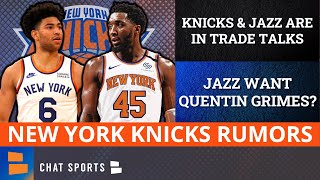 NEW Donovan Mitchell Trade Rumors: Jazz Want Quentin Grimes, SEVERAL Picks Per SHAMS | Knicks Rumors