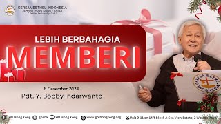 Lebih Berbahagia Memberi - Pdt. Yesaya Bobby Indarwanto