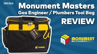 Monument Masters Gas Engineer / Plumbers Tool Bag Review By David Hainey \u0026 Co