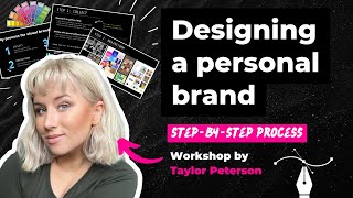 My 4-Step Process for Designing a Brand Identity From Scratch [COURSE LIVESTREAM]
