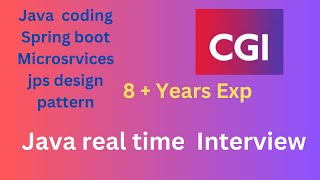 cgi java interview questions for experienced | cgi java developer interview questions