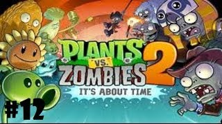 Plants Vs. Zombies 2: Level 12 Egypt Gameplay