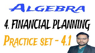 Class 10 Algebra chapter 4 | Financial Planning | lecture 1 | Maharashtra Board  | Std 10th SSC