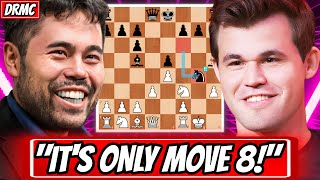 Magnus Carlsen BREAKS THE GAME! Shocks Hikaru Nakamura w/ LEGENDARY Knight Sacrifice!