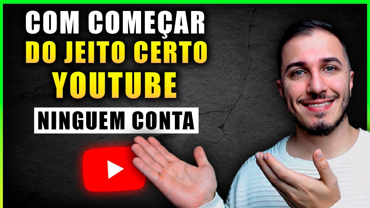 COMO CRIAR UM CANAL NO YOUTUBE DO ZERO (2023): O QUE NINGUÉM TE CONTA ...