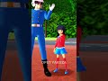 Police boy tricked by zombies🤬👿😱#shorts #viral #dramasakuraschoolsimulator