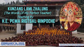 Kunzang Lami Zhalung Teaching by H.E. Pema Rigtsal Rinpoche