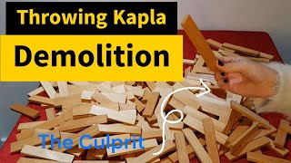 Throwing Kapla - Demolition Showdown and Rewind!