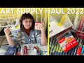 ART SUPPLY HAUL 2022