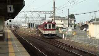 近鉄2000系2008編成白塚駅構内移動