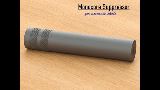 How to make accurate firearm suppressor