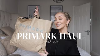 PRIMARK HAUL & TRY-ON MARCH 2023 | Clothing + Home!
