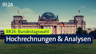 Livestream zur Bundestagswahl 2025: Hochrechnungen, Analysen, Reaktionen | BR24live