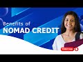 Benefits Of Nomad Credit #nomadcredit #studyabroadconsultants