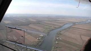 PEPIN THERMALLING WITH SEAGULLS OVER RICHELIEU RIVER