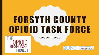 Forsyth County Opioid Task Force