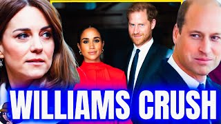 Harry Hints William’s Had HUGE Crush On Meghan & That’s Why Kate Was So Mean To Her|Had 2 Compete