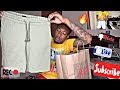 H&M Clothing/Sweat Shorts Haul/Try On Review