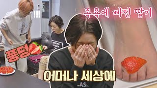 [선공개] 안영미의 족욕물에 풍덩 빠진 딸기... (ㅠ딸기 미안해ㅠ)  독립만세(alonenice) 11회