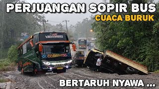 PERJUANGAN SOPIR BUS MELEWATI BATU JOMBA, Beradu Nasib Dan Bertaruh Nyawa Penumpang